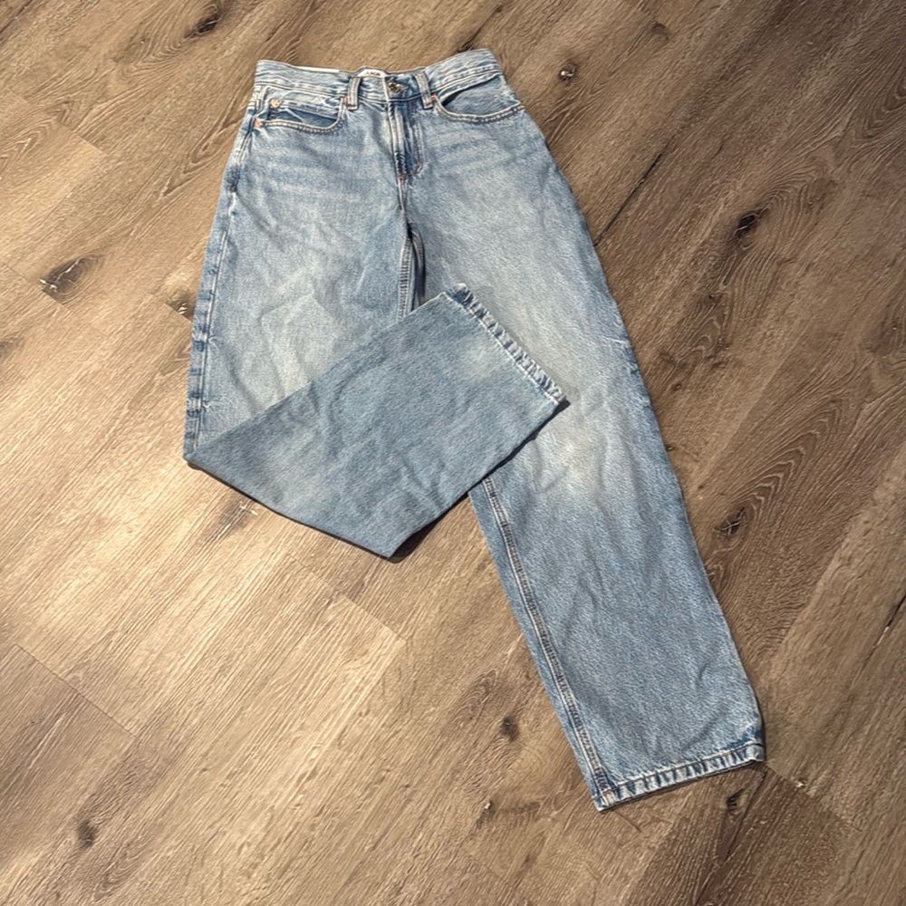 Garage, brand new low rise baggy denim jean.